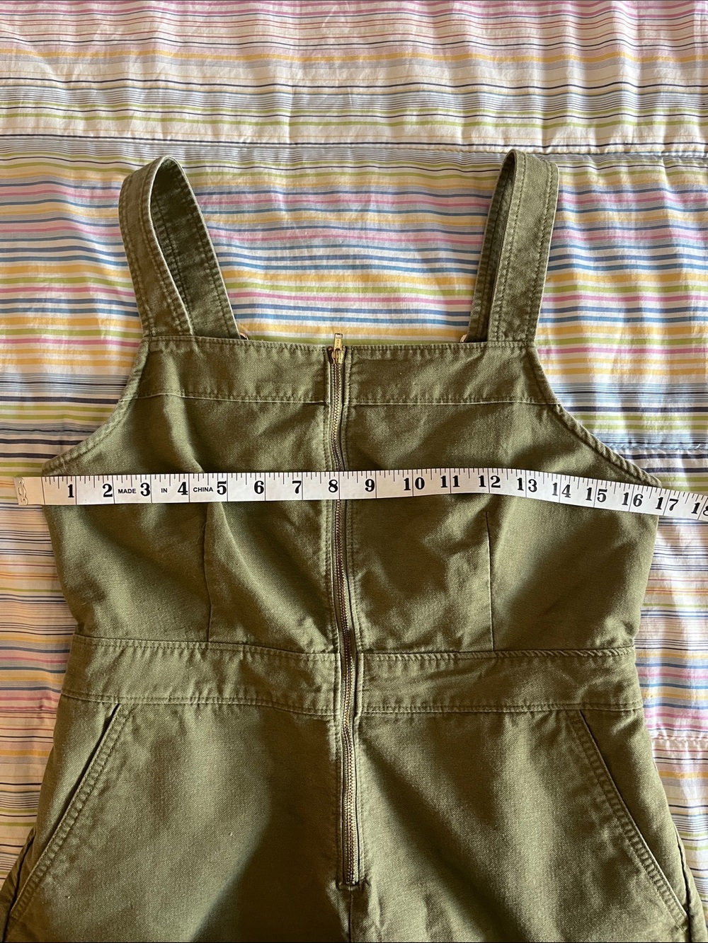 J. Crew Olive Green Utility Dress with Buckle Detail 6 - Picture 4 of 7